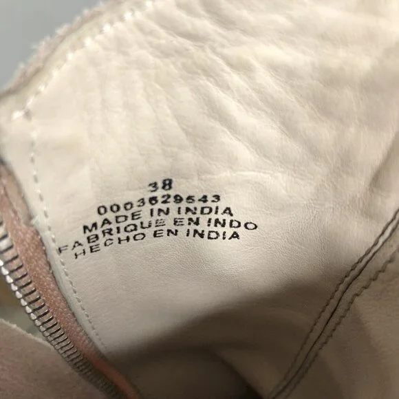 Free People Boots Womens 8 US 38 EU Lawless Fringe Pastel Western Boho Rodeo - Picture 6 of 16